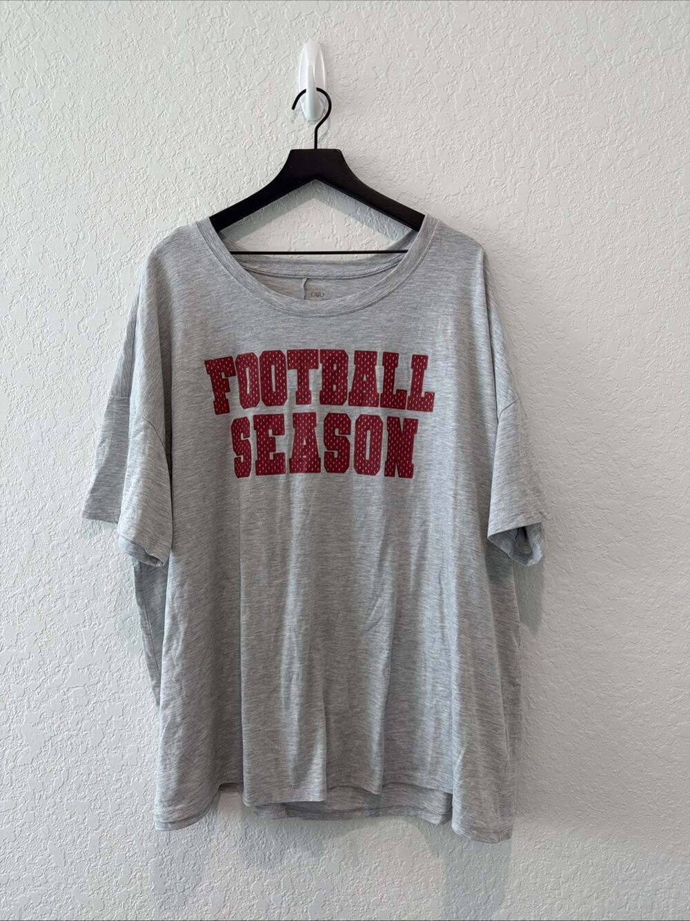 Cato Fashions Football Season Plus Size 26/28 Women’s Tshirt
